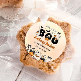 Halloween Onze kleine Boo 1e verjaardag partij Ronde Sticker