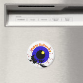 Halloween Oogbal Magneet (Insitu (Vaatwasser))