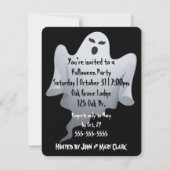 Halloween oogbal martini in rook kaart (Achterkant)