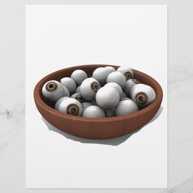 halloween oogbollen (Voorkant)