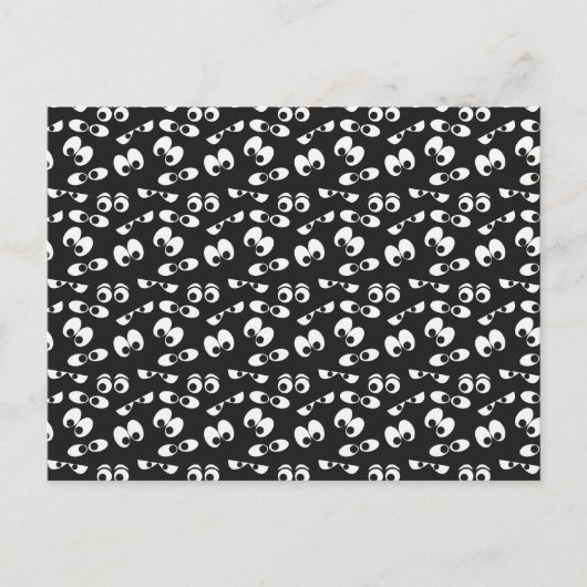 Halloween oogbollen briefkaart (Voorkant)