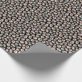 Halloween oogbollen cadeaupapier (Hoek)