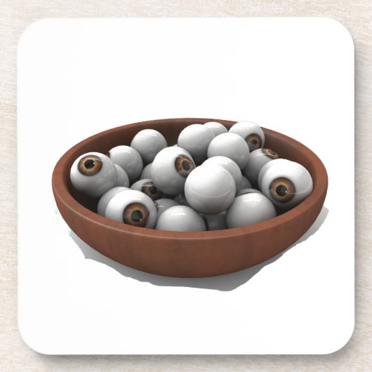 halloween oogbollen drankjes onderzetter (Voorkant)
