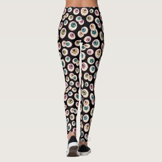 Halloween oogbollen leggings (Achterkant)