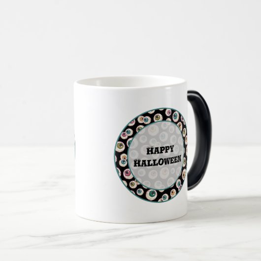 Halloween oogbollen magische mok (Voorkant rechts)