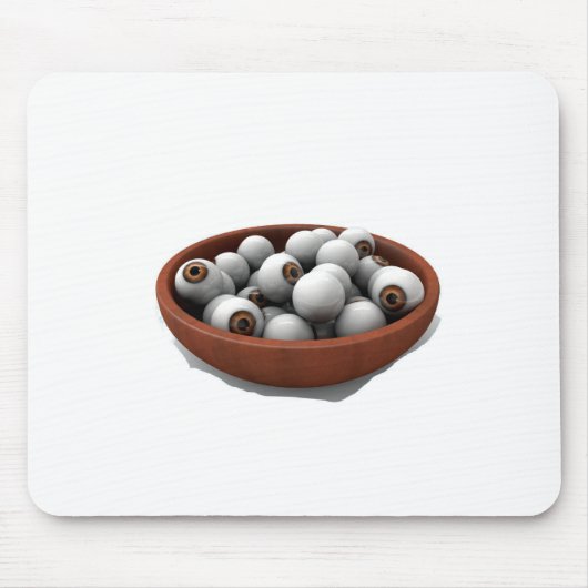 halloween oogbollen muismat (Voorkant)