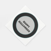 Halloween oogbollen servet (Hoek)