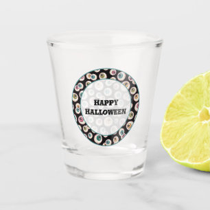 Halloween oogbollen shot glas