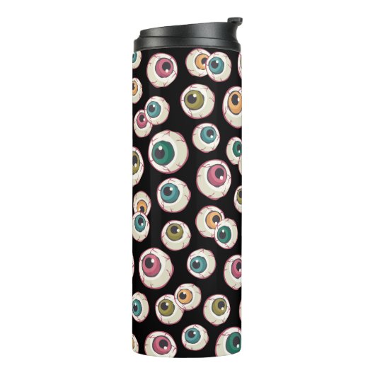 Halloween oogbollen thermosbeker (Gedraaid links)