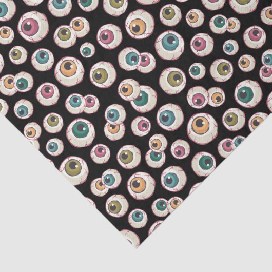 Halloween oogbollen tissuepapier (Detail)