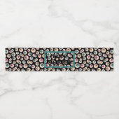 Halloween oogbollen waterfles etiket (Enkel label)