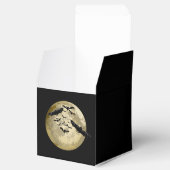 Halloween Oogst Volle Maan en Nachtvlucht Vleermui Bedankdoosjes (Geopend)