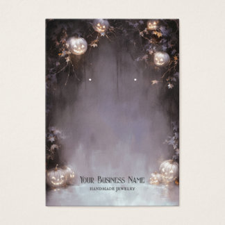 Halloween Oorbel Display Kaart