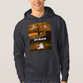 Halloween op het kerkhof hoodie (Voorkant)