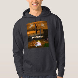 Halloween op het kerkhof hoodie