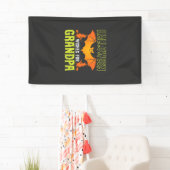 Halloween Opa Vleermuis Heks Wensen Spandoek (Insitu)
