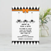 Halloween Open House Uitnodiging (Staand voorkant)