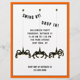 Halloween Open Huis Flyer