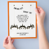 Halloween Open Huis Flyer (Hand)