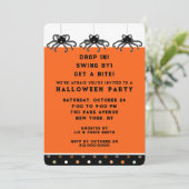 Halloween Open Huis Kaart (Staand voorkant)