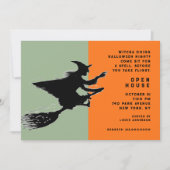 Halloween Open Huis Kaart (Voorkant)