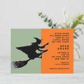 Halloween Open Huis Kaart (Staand voorkant)