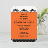 Halloween Open Huis Kaart (Staand voorkant)