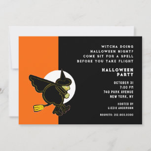 Halloween Open Huis Uitnodiging