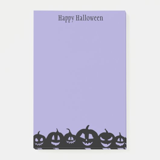 Halloween Opmerkingen Post-it® Notes (Voorkant)
