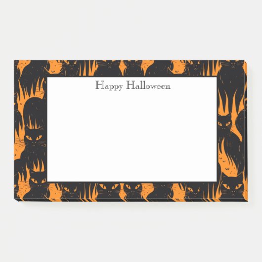 Halloween Opmerkingen Post-it® Notes (Voorkant)