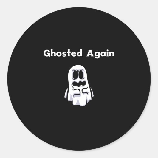 Halloween - Opnieuw gehost Ronde Sticker (Voorkant)