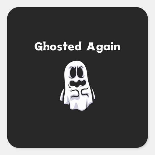 Halloween - Opnieuw gehost Vierkante Sticker (Voorkant)