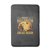 Halloween opnieuw geweldig spokenhuis pompoen badmat (Voorkant Verticaal)