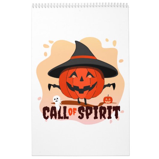 Halloween Oproep van Geest Kalender (Hoes)