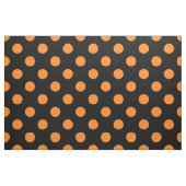 Halloween Oranje Black Polka Dot Stof (Fat Quarter)
