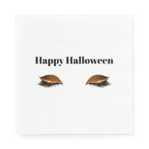Halloween Oranje Glinsterende Ogen