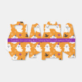 Halloween Oranje Little Ghost Kinder party Bedankt Bedankdoosjes (Uitgevouwen)