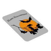  Halloween Oranje Moon Flying Bats Magneet (Rechterzijde)