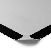  Halloween Oranje Moon Flying Bats Poster (Hoek)