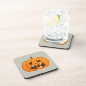 Halloween Oranje Pumpkin Jack-o'-lantern Drankjes Onderzetter (Rechterzijde)