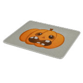 Halloween Oranje Pumpkin Jack-o'-lantern Snijplank (Hoek)