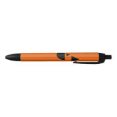 Halloween Oranje Pumpkin Jack O'Lantern Zwarte Inkt Pen (Bodem)