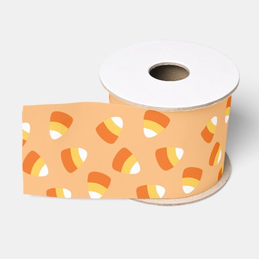 Halloween Oranje Snoep Mais Lint (Spoel)