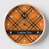 Halloween Oranje Tartan (Voorkant)