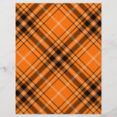 Halloween Oranje Tartan (Achterkant)