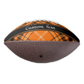 Halloween Oranje Tartan American Football (Gedraaid 270)