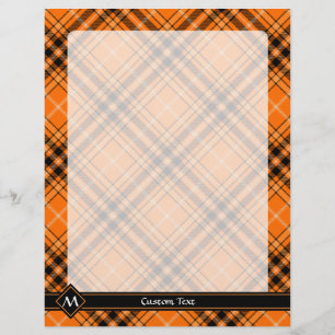 Halloween Oranje Tartan Flyer