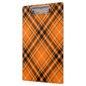 Halloween Oranje Tartan Klembord (Links)
