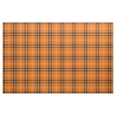 Halloween Oranje Tartan Stof (Yard (91,4 cm))