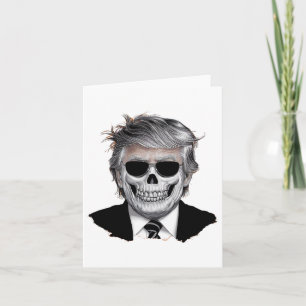 Halloween Oranje Trump Amerikaanse Horror Party Co Kaart